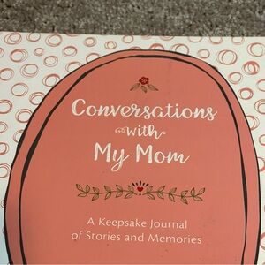 Conversations with My Mom Keepsake Journal - Pink